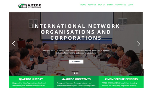 ARTDO International HR Training Seminar Networking Portal