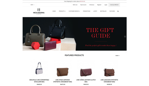 Hexagona Branded French Handbags